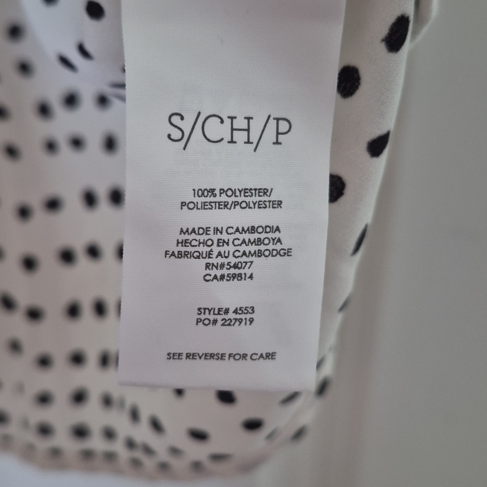 Cabi 4553 Polka Dot Top - Picture 4 of 5